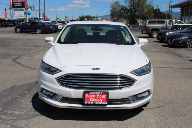 2017 Ford Fusion for sale at Jennifer's Auto Sales & Service in Spokane Valley, WA