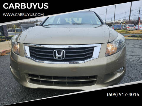 2009 Honda Accord for sale at CARBUYUS in Ewing NJ