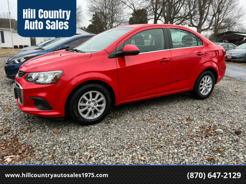 2018 Chevrolet Sonic for sale at Hill Country Auto Sales in Maynard AR