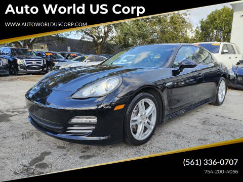 2011 Porsche Panamera for sale at Auto World US Corp in Plantation FL