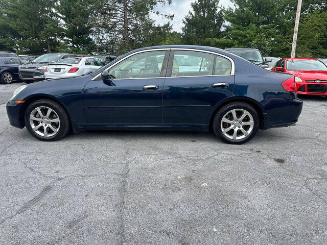 2006 INFINITI G35 for sale at Sams Auto Repair & Sales LLC in Harrisburg, PA