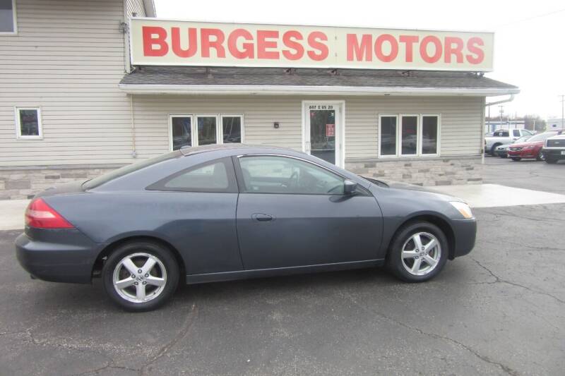 2005 Honda Accord for sale at Burgess Motors Inc in Michigan City IN