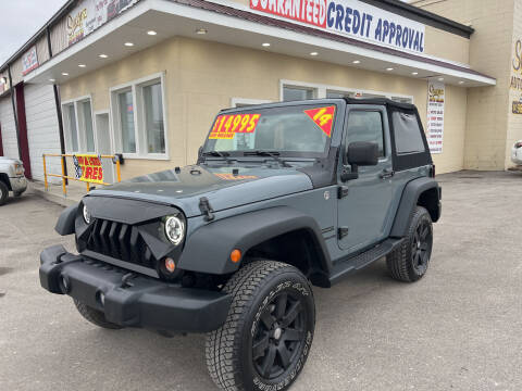 2014 Jeep Wrangler for sale at Suarez Auto Sales in Port Huron MI