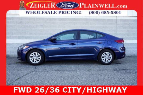 2017 Hyundai Elantra for sale at Zeigler Ford of Plainwell in Plainwell MI