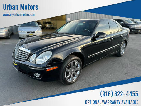 2007 Mercedes-Benz E-Class for sale at Urban Motors in Sacramento CA