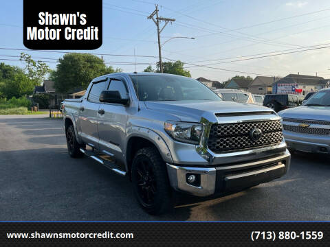 2019 Toyota Tundra for sale at Shawn's Motor Credit in Houston TX