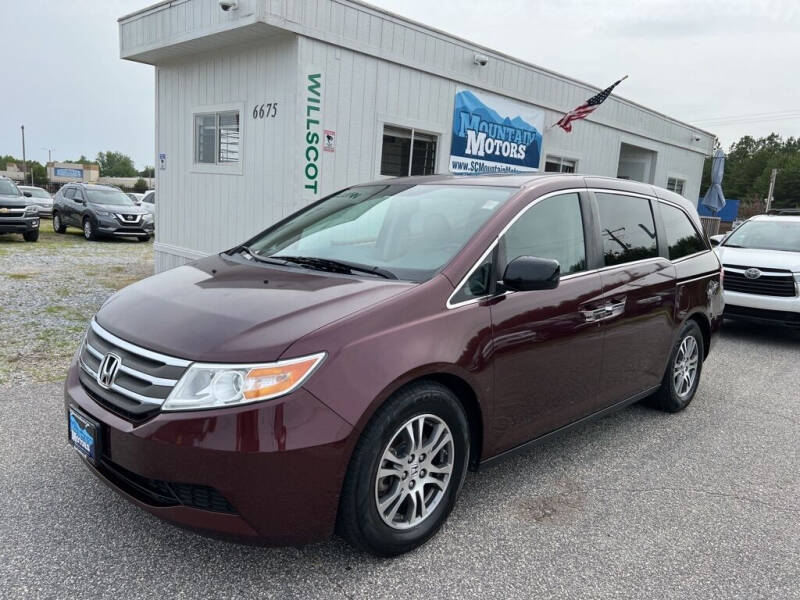2013 Honda Odyssey for sale at Mountain Motors LLC in Spartanburg SC