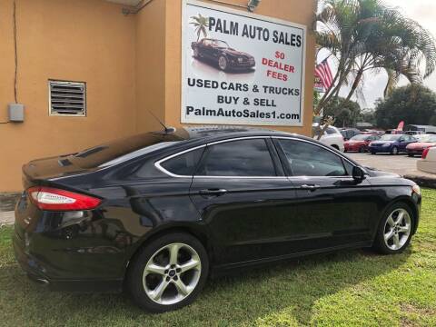 2014 Ford Fusion for sale at Palm Auto Sales in West Melbourne FL