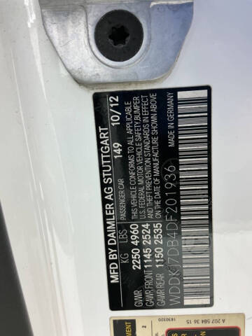 2013 Mercedes-Benz E-Class E 550