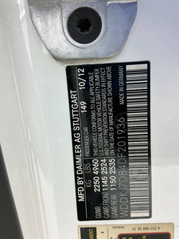 2013 Mercedes-Benz E-Class E 550