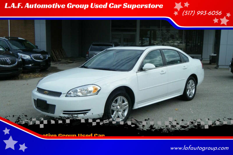 2013 Chevrolet Impala for sale at L.A.F. Automotive Group Used Car Superstore in Lansing MI