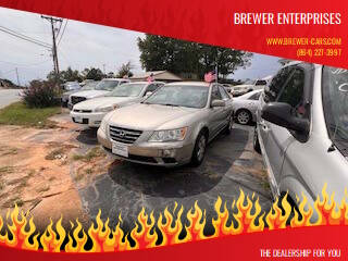 2010 Hyundai Sonata for sale at Brewer Enterprises in Greenwood SC