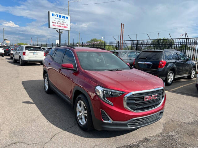 2018 GMC Terrain for sale at D TOWN AUTO SALES LLC in Detroit, MI