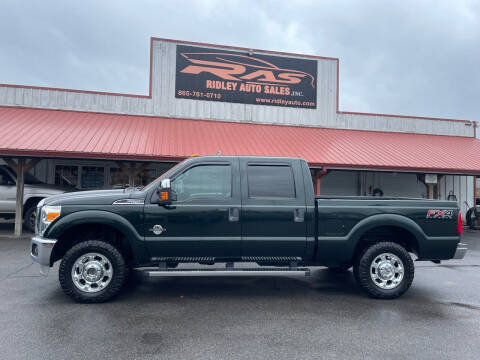 2012 Ford F-250 Super Duty for sale at Ridley Auto Sales, Inc. in White Pine TN