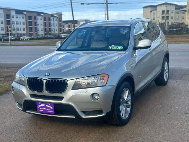 2014 BMW X3 for sale at Central Union Auto Finance LLC in Austin, TX