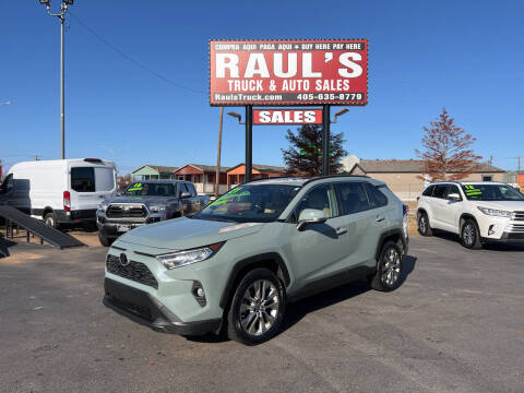 2021 Toyota RAV4 for sale at RAUL'S TRUCK & AUTO SALES, INC in Oklahoma City OK