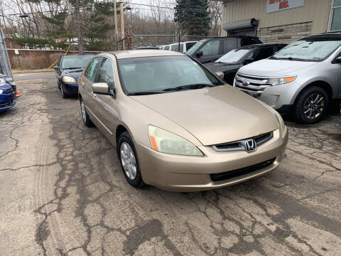 2003 Honda Accord for sale at Six Brothers Mega Lot in Youngstown OH