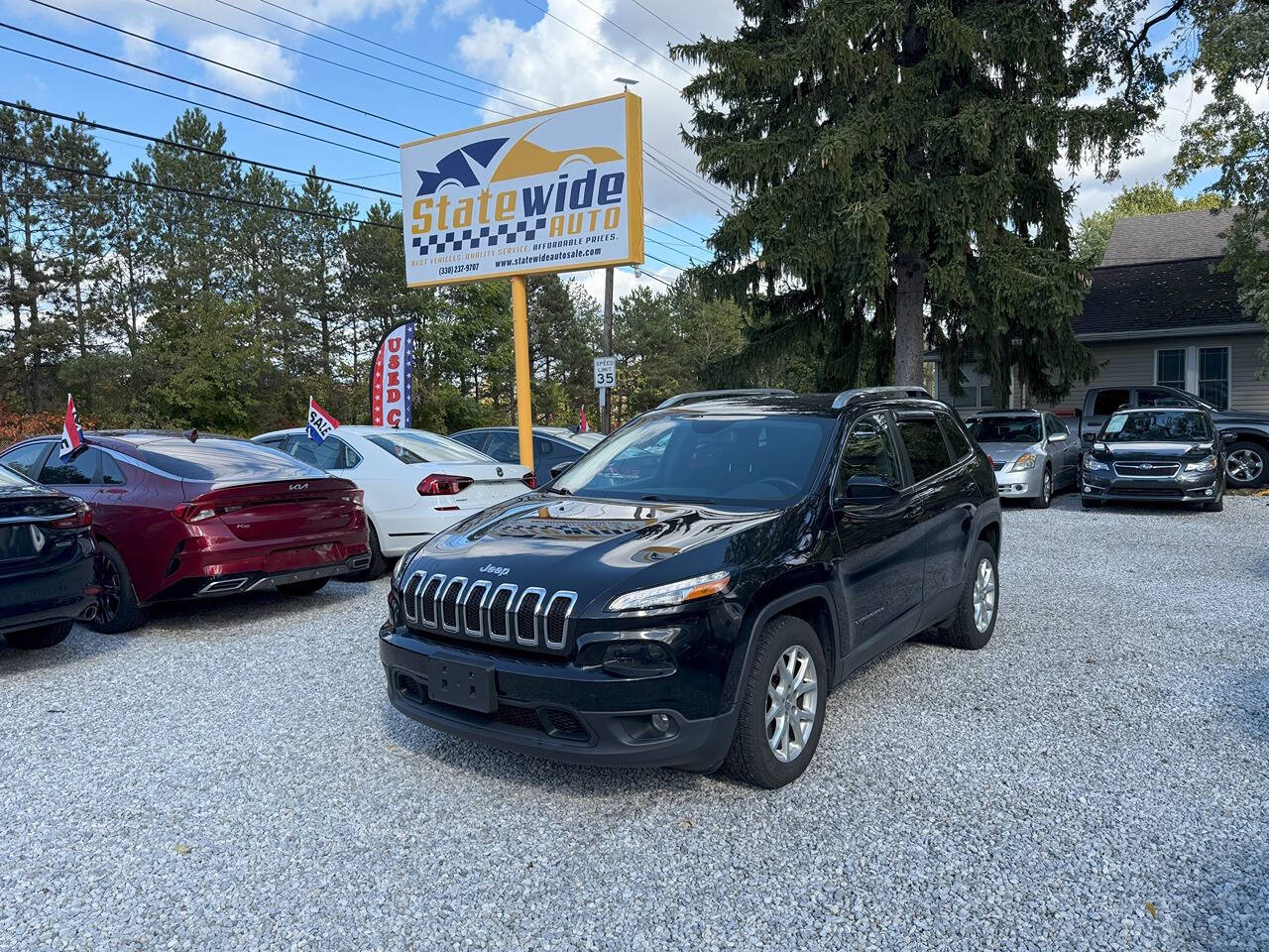 2016 Jeep Cherokee for sale at Statewide Auto LLC in Akron, OH