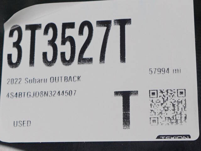 2022 Subaru Outback Onyx Edition XT