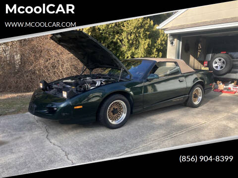 1991 Pontiac Firebird for sale at McoolCAR in Upper Darby PA