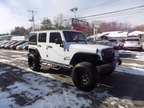 2017 Jeep Wrangler Unlimited for sale at Comet Auto Sales in Manchester NH
