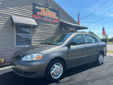 2007 Toyota Corolla for sale at CENTURY AUTO SALES in Orlando FL