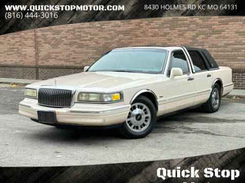 1997 Lincoln Town Car for sale at Quick Stop Motors in Kansas City MO