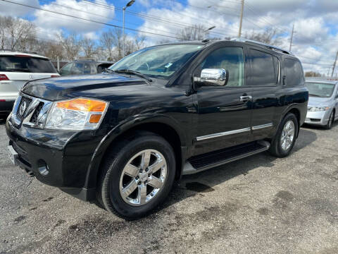 2013 Nissan Armada for sale at California Auto Sales in Indianapolis IN