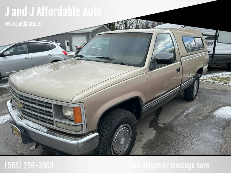 1988 Chevrolet C/K 2500 Series for sale at J and J Affordable Auto in Williamson NY
