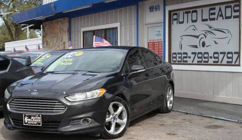 2014 Ford Fusion for sale at AUTO LEADS in Pasadena TX