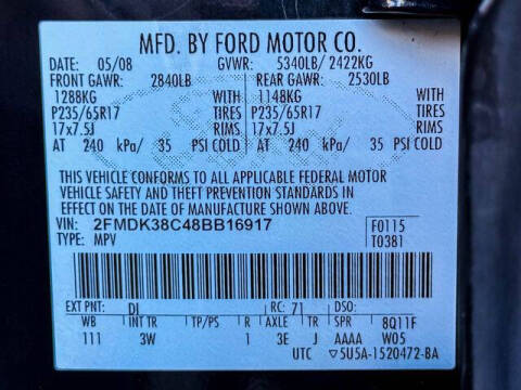 2008 Ford Edge SEL