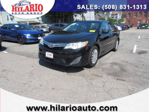 2012 Toyota Camry for sale at Hilario's Auto Sales in Worcester MA