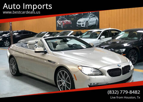 2013 BMW 6 Series for sale at Auto Imports in Houston TX