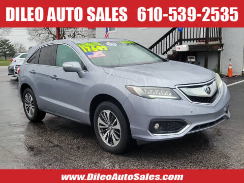 2016 Acura RDX for sale at Dileo Auto Sales in Norristown PA