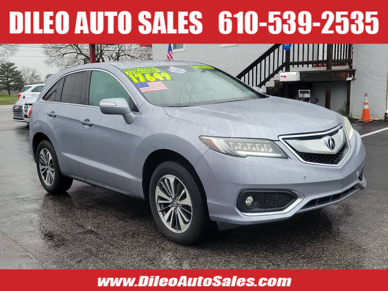 2016 Acura RDX for sale at Dileo Auto Sales in Norristown PA