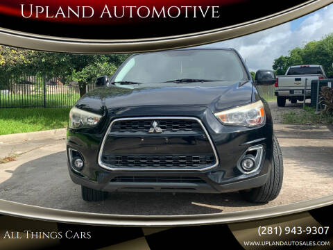 2013 Mitsubishi Outlander Sport for sale at Upland Automotive in Houston TX