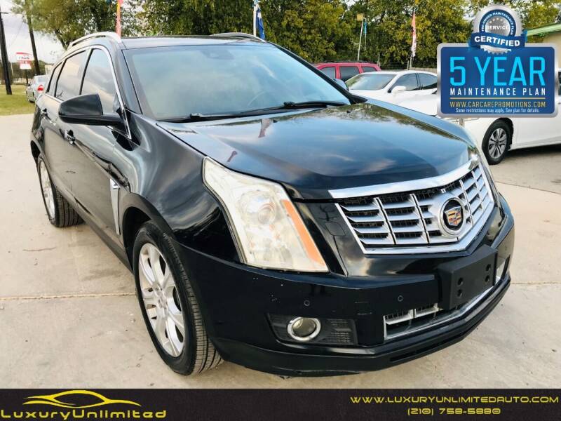 2013 Cadillac SRX for sale at LUXURY UNLIMITED AUTO SALES in San Antonio TX