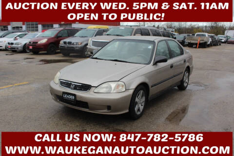 2000 Honda Civic for sale at Waukegan Auto Auction in Waukegan IL