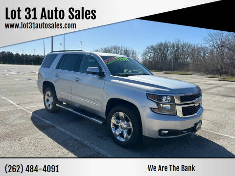 2019 Chevrolet Tahoe for sale at Lot 31 Auto Sales in Kenosha WI
