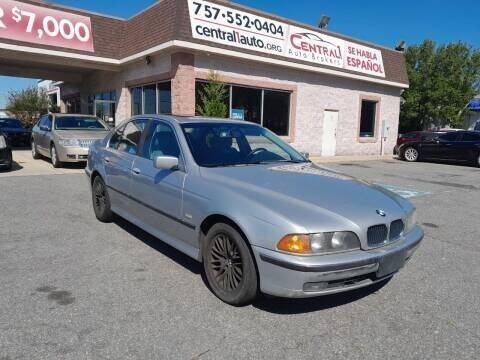 1998 BMW 5 Series for sale at Central 1 Auto Brokers in Virginia Beach VA