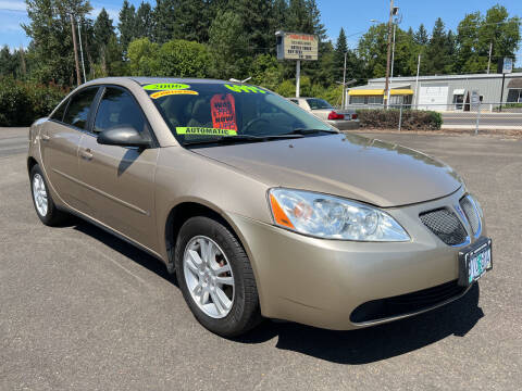 2006 Pontiac G6 for sale at Freeborn Motors in Lafayette OR