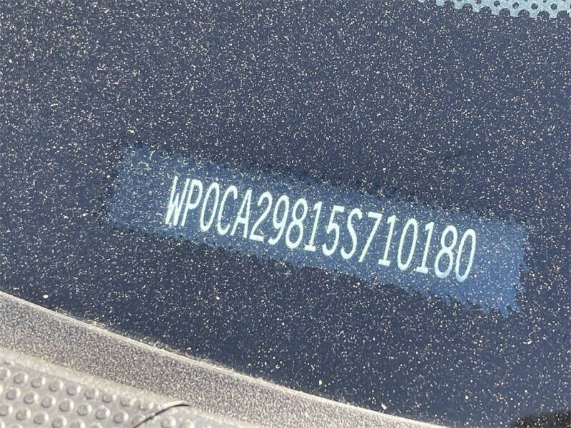 2005 Porsche Boxster