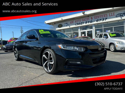 2018 Honda Accord for sale at ABC Auto Sales and Services in New Castle DE