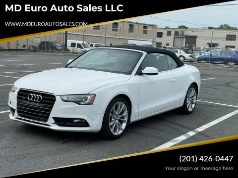2014 Audi A5 for sale at MD Euro Auto Sales LLC in Hasbrouck Heights NJ