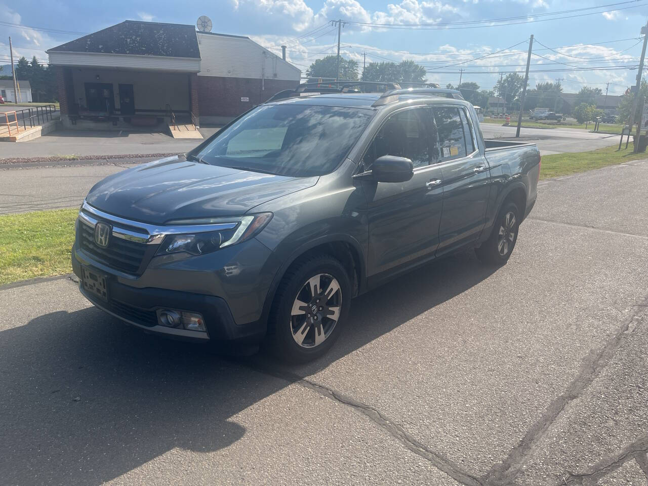 Dk. Gray 2017 Honda Ridgeline RTL-E AWD RTL-E 4dr Crew Cab 5.3 ft. SB 1