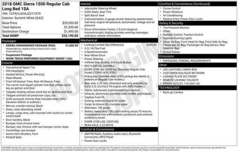 2018 GMC Sierra 1500