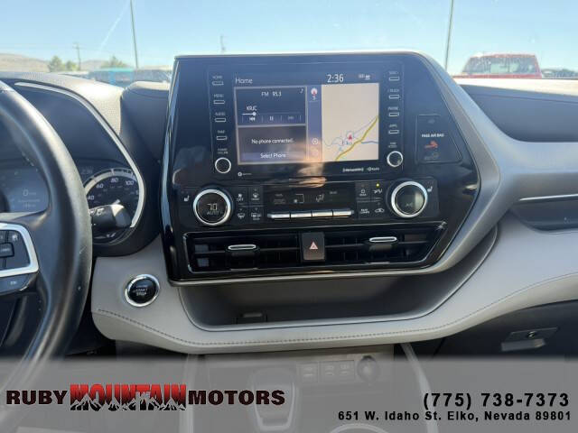 2022 Toyota Highlander XLE