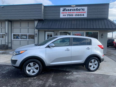 2012 Kia Sportage for sale at Zarate's Auto Sales in Big Bend WI