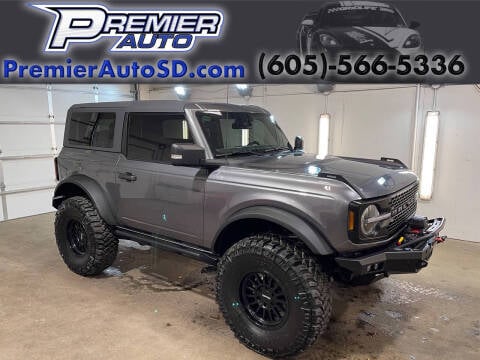 2022 Ford Bronco for sale at Premier Auto in Sioux Falls SD