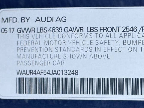 2018 Audi S5 3.0T quattro Prestige